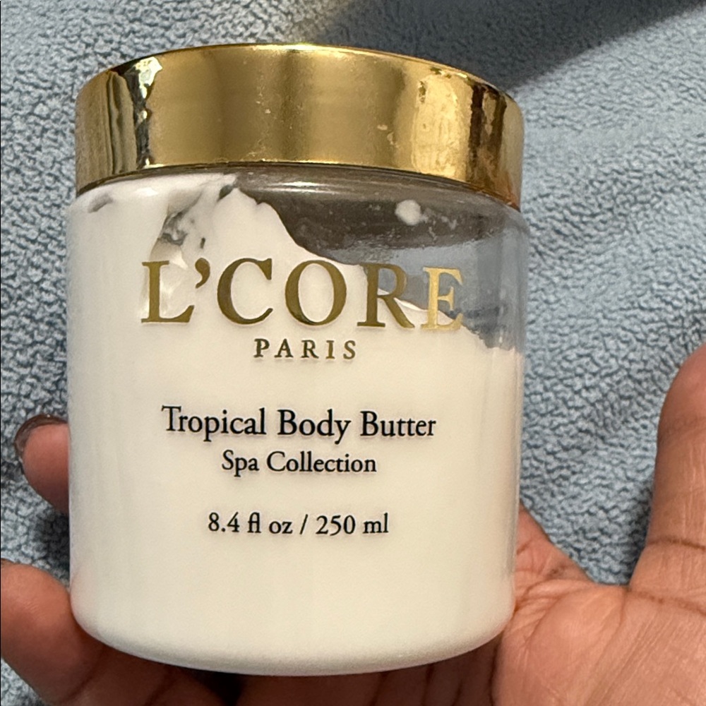 Tropical Body Butter - Gold and White